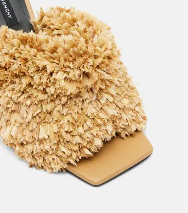 Givenchy Tape raffia-effect mules | Thumbnail 4