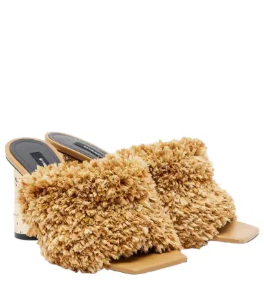 Givenchy Tape raffia-effect mules | Thumbnail 1