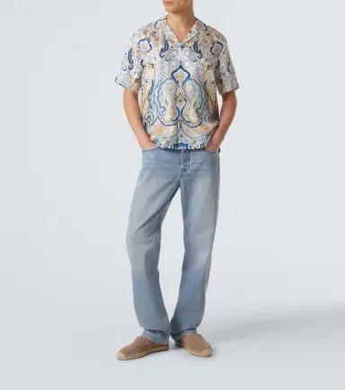 Orlebar Brown Maitan paisley silk shirt | Thumbnail 4 Orlebar Brown Maitan paisley silk shirt | Thumbnail 4