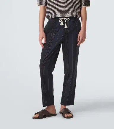 Orlebar Brown Sonoran striped cotton straight pants | Thumbnail 2 Orlebar Brown Sonoran striped cotton straight pants | Thumbnail 2