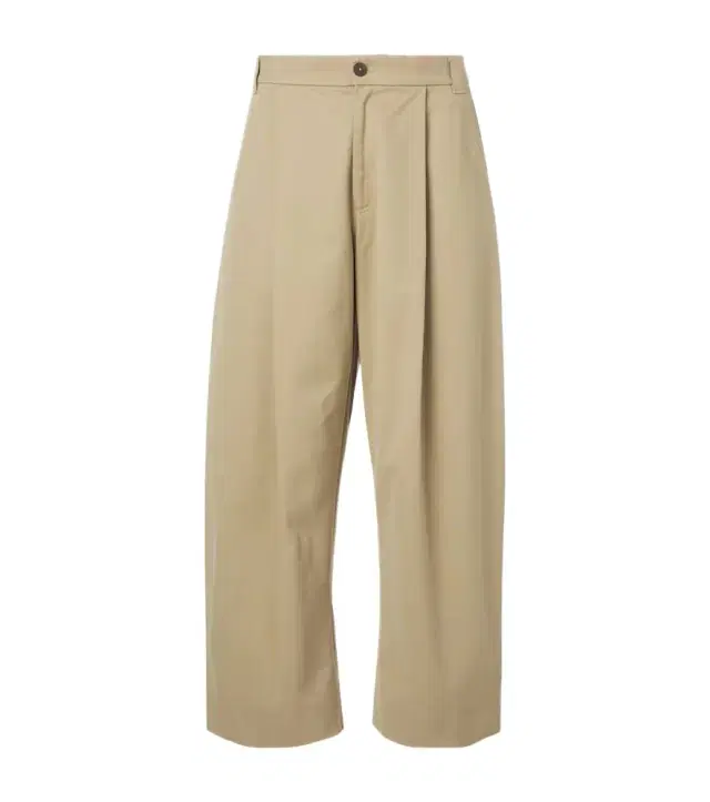 Sorte cotton wide-leg pants