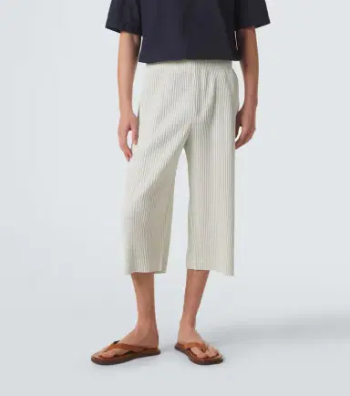 Homme Plisse Issey Miyake Homme Plissé Issey Miyake Monthly Colors: May pleated straight pants | Thumbnail 4