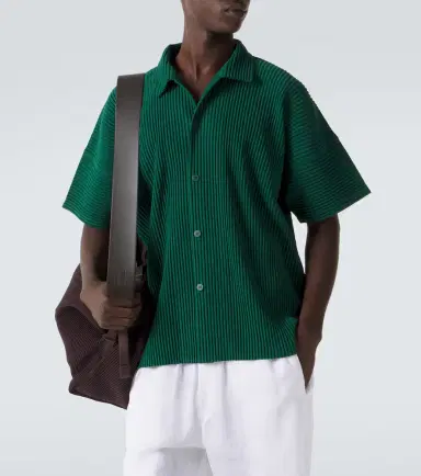 Homme Plisse Issey Miyake Homme Plissé Issey Miyake Monthly Colors: May pleated shirt | Thumbnail 4