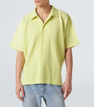 Homme Plisse Issey Miyake Homme Plissé Issey Miyake Monthly Colors: May pleated shirt | Thumbnail 5