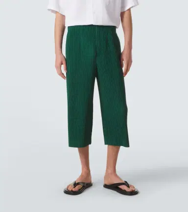 Homme Plissé Issey Miyake Homme Plissé Issey iyake onthly Colors: ay pleated straight pants | Thumbnail 3 Homme Plissé Issey Miyake Homme Plissé Issey iyake onthly Colors: ay pleated straight pants | Thumbnail 3