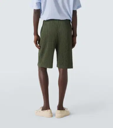 Homme Plissé Issey Miyake Homme Plissé Issey iyake Color Pleats 2 Bermuda shorts | Thumbnail 3 Homme Plissé Issey Miyake Homme Plissé Issey iyake Color Pleats 2 Bermuda shorts | Thumbnail 3