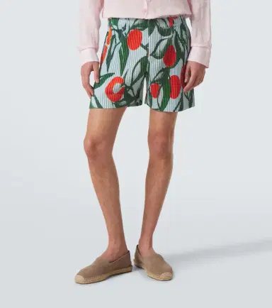 Homme Plisse Issey Miyake Homme Plissé Issey Miyake Pleated printed shorts | Thumbnail 4 Homme Plisse Issey Miyake Homme Plissé Issey Miyake Pleated printed shorts | Thumbnail 4