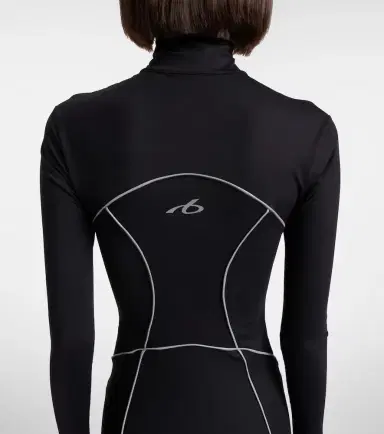 Balenciaga Logo zip-up bodysuit | Thumbnail 6 Balenciaga Logo zip-up bodysuit | Thumbnail 6