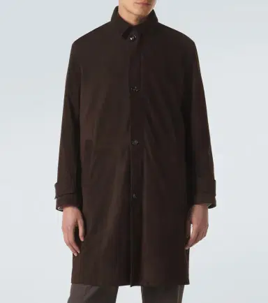 Kiton Leather overcoat | Thumbnail 5