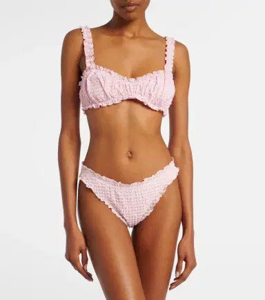 Simkhai Checked bikini bottoms | Thumbnail 2 Simkhai Checked bikini bottoms | Thumbnail 2
