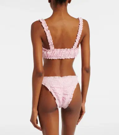 Simkhai Checked bikini bottoms | Thumbnail 4 Simkhai Checked bikini bottoms | Thumbnail 4