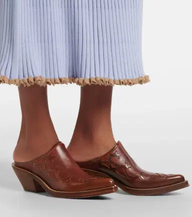 Gabriela Hearst Temperance leather mules | Thumbnail 6