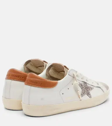 Golden Goose Super-Star glitter leather sneakers | Thumbnail 2 Golden Goose Super-Star glitter leather sneakers | Thumbnail 2