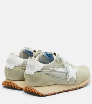 Golden Goose Running Marathon suede-trimmed sneakers | Thumbnail 2 Golden Goose Running Marathon suede-trimmed sneakers | Thumbnail 2