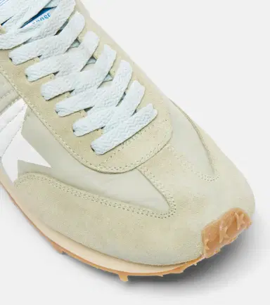 Golden Goose Running Marathon suede-trimmed sneakers | Thumbnail 4 Golden Goose Running Marathon suede-trimmed sneakers | Thumbnail 4