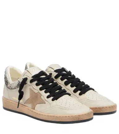 Golden Goose Ball Star leopard-print leather sneakers | Thumbnail 1 Golden Goose Ball Star leopard-print leather sneakers | Thumbnail 1