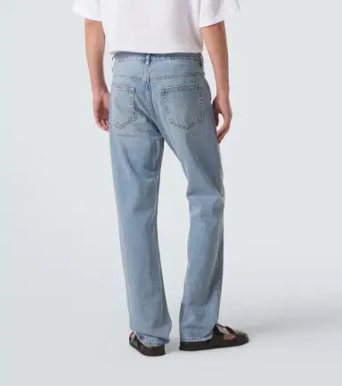Frame Mid-rise straight jeans | Thumbnail 5