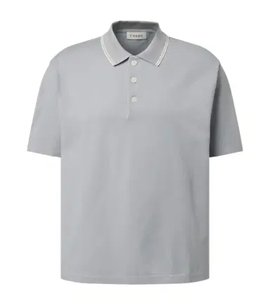 Frame Cotton piqué polo shirt | Thumbnail 1
