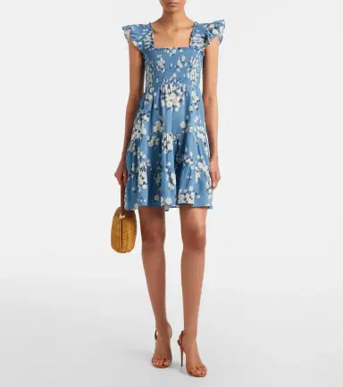 Rixo Sidney floral cotton minidress | Thumbnail 2 Rixo Sidney floral cotton minidress | Thumbnail 2