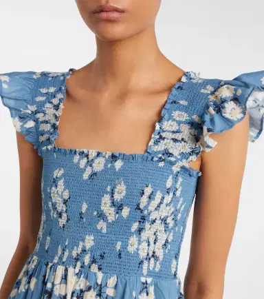 Rixo Sidney floral cotton minidress | Thumbnail 4 Rixo Sidney floral cotton minidress | Thumbnail 4