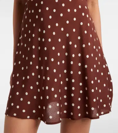 Rixo Cely lace-trimmed polka-dot minidress | Thumbnail 5 Rixo Cely lace-trimmed polka-dot minidress | Thumbnail 5