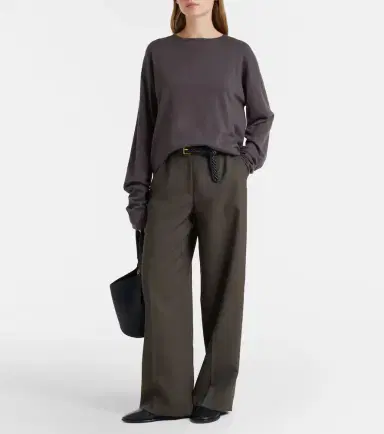 Extreme Cashmere N°347 Aries cotton and cashmere sweater | Thumbnail 4
