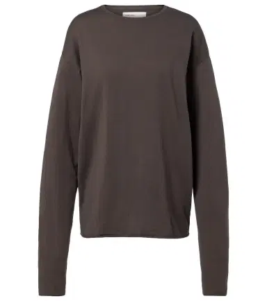 Extreme Cashmere N°347 Aries cotton and cashmere sweater | Thumbnail 1