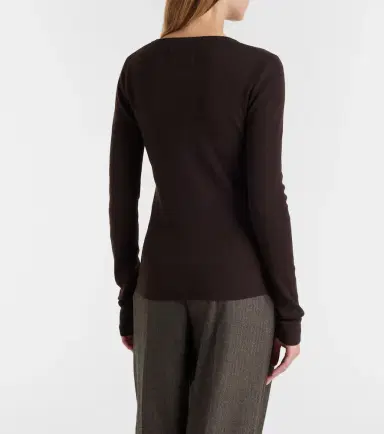 Extreme Cashmere N°392 Eel cotton and cashmere top | Thumbnail 5 Extreme Cashmere N°392 Eel cotton and cashmere top | Thumbnail 5