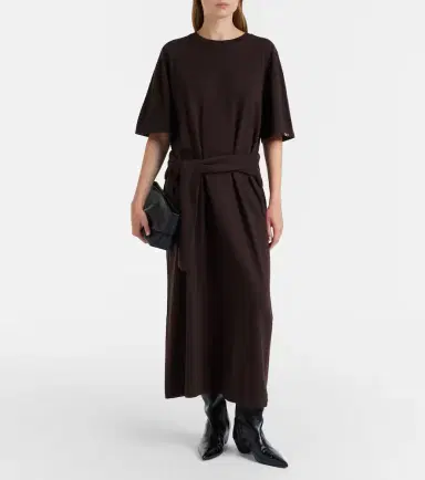 Extreme Cashmere N°321 Kris cotton and cashmere maxi dress | Thumbnail 3 Extreme Cashmere N°321 Kris cotton and cashmere maxi dress | Thumbnail 3