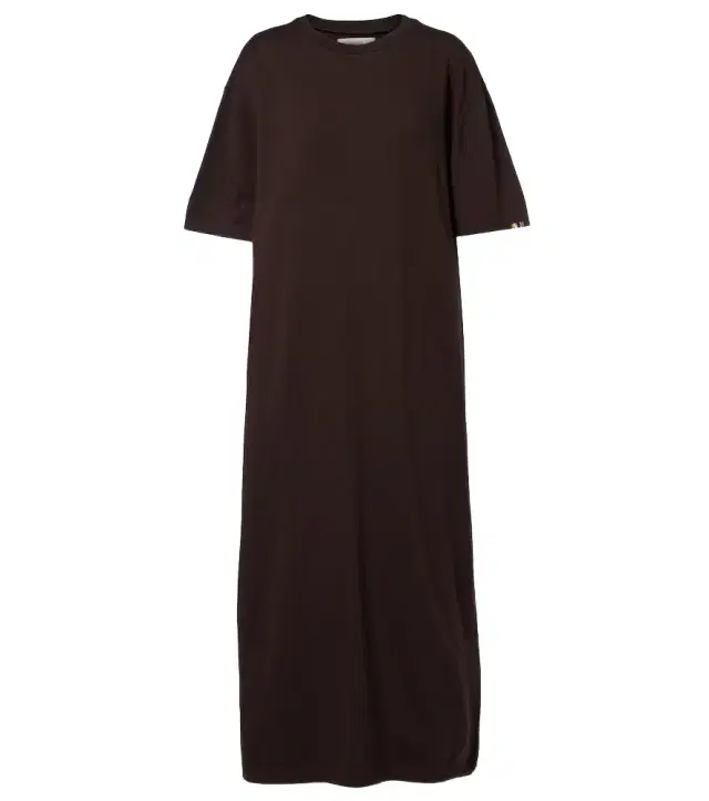 Extreme Cashmere N°321 Kris cotton and cashmere maxi dress