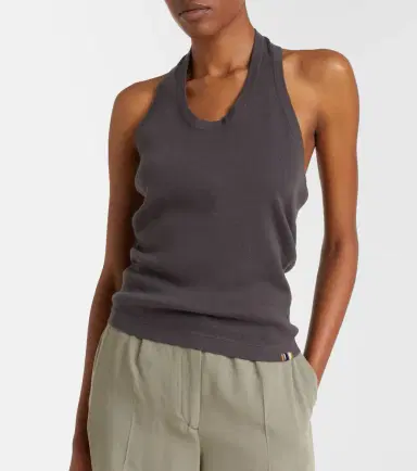 Extreme Cashmere N°409 Jerry cotton and cashmere tank top | Thumbnail 2 Extreme Cashmere N°409 Jerry cotton and cashmere tank top | Thumbnail 2