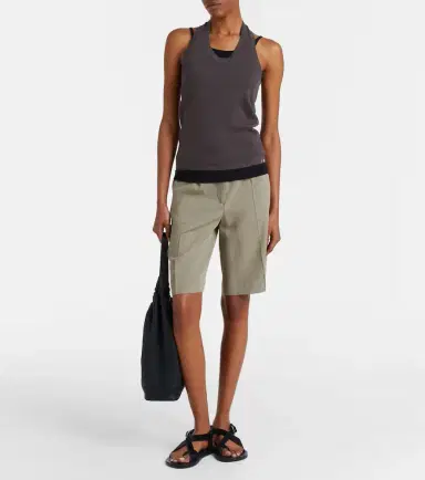 Extreme Cashmere N°409 Jerry cotton and cashmere tank top | Thumbnail 3 Extreme Cashmere N°409 Jerry cotton and cashmere tank top | Thumbnail 3