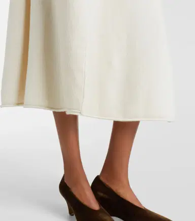 Extreme Cashmere N°388 Ease cashmere-blend midi skirt | Thumbnail 6 Extreme Cashmere N°388 Ease cashmere-blend midi skirt | Thumbnail 6