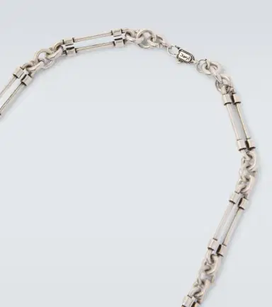 Saint Laurent Cassandre chain necklace | Thumbnail 3