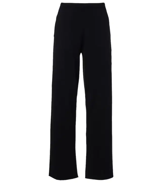 N°320 Rush cashmere-blend wide-leg pants