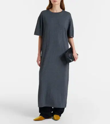 Extreme Cashmere N°321 Kris cotton and cashmere maxi dress | Thumbnail 6