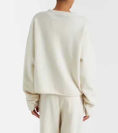 Extreme Cashmere N°426 Comfy cashmere-blend sweater | Thumbnail 2 Extreme Cashmere N°426 Comfy cashmere-blend sweater | Thumbnail 2