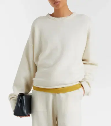 Extreme Cashmere N°426 Comfy cashmere-blend sweater | Thumbnail 6 Extreme Cashmere N°426 Comfy cashmere-blend sweater | Thumbnail 6