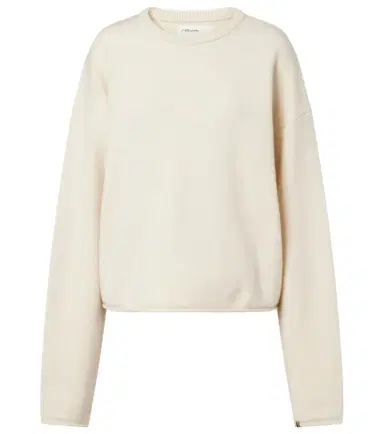 Extreme Cashmere N°426 Comfy cashmere-blend sweater | Thumbnail 1 Extreme Cashmere N°426 Comfy cashmere-blend sweater | Thumbnail 1