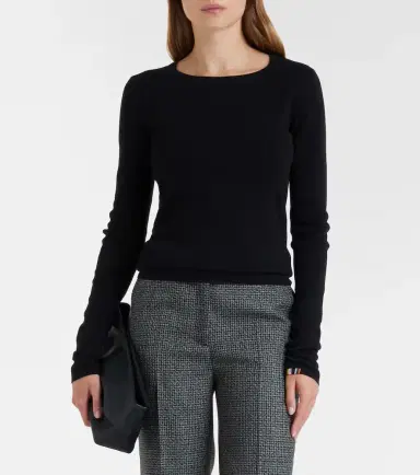 Extreme Cashmere N°392 Eel cotton and cashmere top | Thumbnail 4