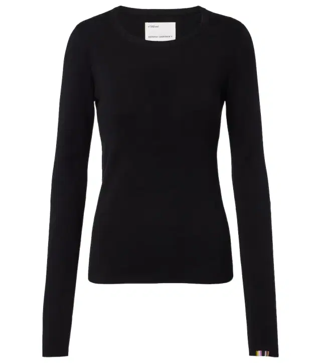 Extreme Cashmere N°392 Eel cotton and cashmere top