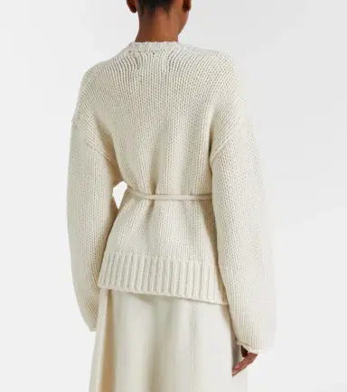 Extreme Cashmere N°384 Ginza cashmere wrap cardigan | Thumbnail 4 Extreme Cashmere N°384 Ginza cashmere wrap cardigan | Thumbnail 4