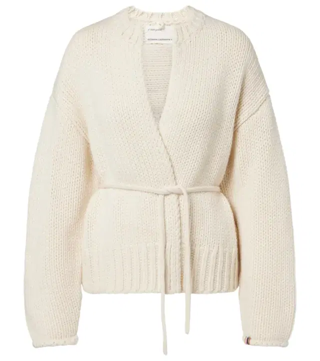 Extreme Cashmere N°384 Ginza cashmere wrap cardigan
