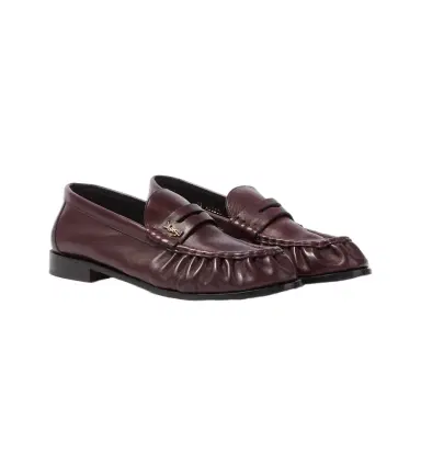 Saint Laurent Le Loafer Supple leather penny loafers | Thumbnail 1 Saint Laurent Le Loafer Supple leather penny loafers | Thumbnail 1