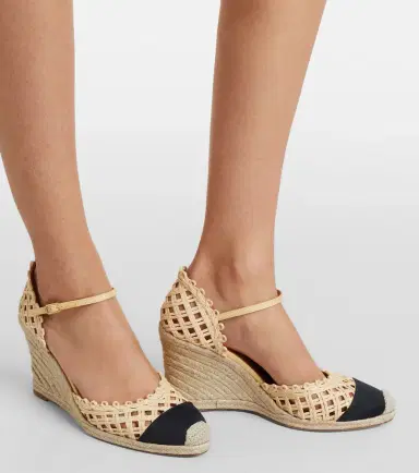 Aquazzura Sunburst raffia espadrille wedges | Thumbnail 6 Aquazzura Sunburst raffia espadrille wedges | Thumbnail 6