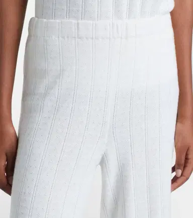 Lisa Yang Shannen cotton and cashmere wide-leg pants | Thumbnail 2 Lisa Yang Shannen cotton and cashmere wide-leg pants | Thumbnail 2