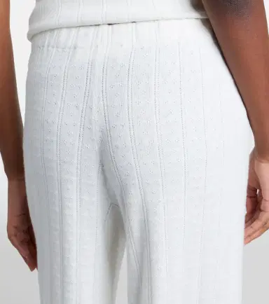 Lisa Yang Shannen cotton and cashmere wide-leg pants | Thumbnail 4 Lisa Yang Shannen cotton and cashmere wide-leg pants | Thumbnail 4