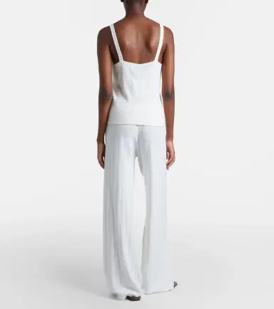 Lisa Yang Shannen cotton and cashmere wide-leg pants | Thumbnail 6 Lisa Yang Shannen cotton and cashmere wide-leg pants | Thumbnail 6