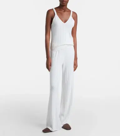 Lisa Yang Suni cotton and cashmere tank top | Thumbnail 2