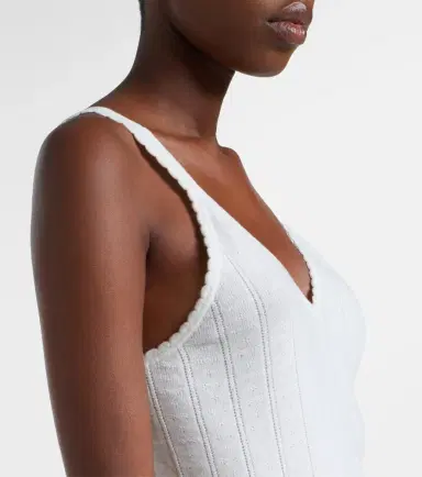 Lisa Yang Suni cotton and cashmere tank top | Thumbnail 4
